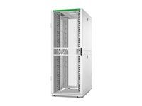APC NetShelter SX - Rozvádzač stojanový skriňový - 1991V x 750Š x 1200H mm, s bočnicami - podlahové prevedenie - biela - 42U - 19" - kompatibilný s TAA