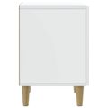 vidaXL Nočný stolík 2 ks Biela 43 x 34,5 x 50 cm Kompozitné drevo