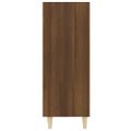 vidaXL Komoda hnedý dub 69,5x32,5x90 cm spracované drevo