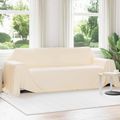 vidaXL Deky Krémová 350 x 270 cm 1.3 kg Flís