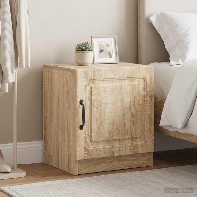 vidaXL Nočný stolík 2 ks Dub sonoma 43 x 34,5 x 47 cm Kompozitné drevo