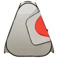 vidaXL Detský stan v tvare slona s 250 guľôčkami sivý 174x86x101 cm