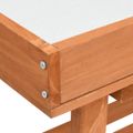 vidaXL Stojan na kvetiny 76x37x89 cm jedľové drevo