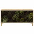 vidaXL TV skrinka ELBURG 102 x 33 x 50 cm Sonoma Kompozitné drevo