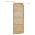 vidaXL Posuvné dvere ORKDAL 86 x 211 cm Borovicový masív