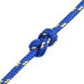 vidaXL Lodné lano modré 8 mm 25 m polypropylén