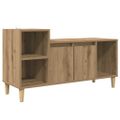 vidaXL TV skrinka 100 x 35 x 55 cm Remeselný dub Kompozitné drevo