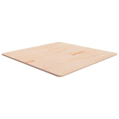 vidaXL Štvorcová stolová doska 90x90x1,5 cm neošetrený dubový masív