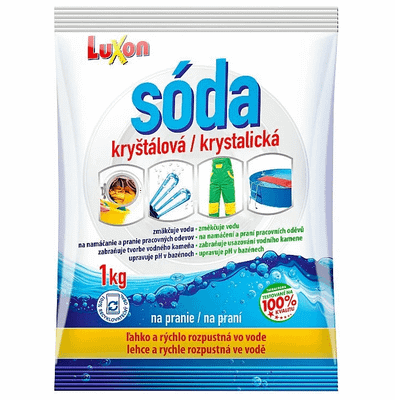 03031A LUXON Sóda kryštálová 1kg (vb)