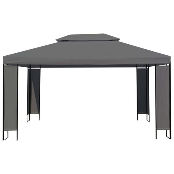 vidaXL Altánok antracitový 300x400 cm