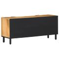 VidaXL TV skrinka Hnedá 105x33x46 cm Masívne drevo Mango