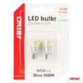 LED žiarovky CANBUS T10 W5W 30SMD 2016 Biela 12V/24V AMiO-04233