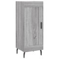 vidaXL Komoda sivý dub sonoma 34,5x34x90 cm spracované drevo