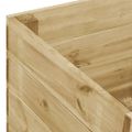 vidaXL Vyvýšený záhradný záhon 200x50x97 cm, impregnovaná borovica
