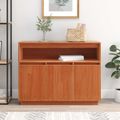 vidaXL Servírovacia skriňa Včelí hnedý 104,5 x 34 x 80 cm