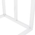 vidaXL Voľne stojaci stojan na uteráky biely 48x24x79 cm železo