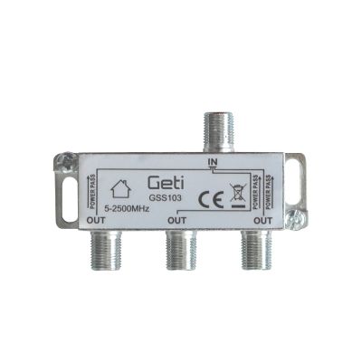 Anténny rozbočovač GETI GSS103 3 výstupy