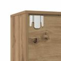 VidaXL skrinky na knihy 3 ks Artisan Oak Engineered Wood
