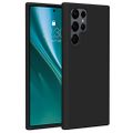 Etteri Silicone puzdro pre Samsung Galaxy S22 Ultra čierne