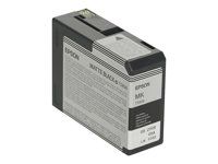80 ml - matná čerň - originálna - atramentová cartridge - pre Stylus Pro 3800