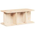 vidaXL Konferenčný stolík Prírodná 80 x 39,5 x 33,5 cm