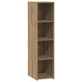 vidaXL Highboard Dub artisan 30 x 41 x 124 cm Kompozitné drevo
