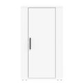 vidaXL Komoda biela 40x33x70 cm spracované drevo