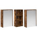 vidaXL Set kabinetov do kúpeľne 3 ks 116 x 16 x 62,5 cm