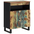 vidaXL Komoda s 2 dvierkami 60x33x75 cm masívne recyklované drevo