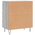 vidaXL Komoda sivý dub sonoma 60x35x70 cm spracované drevo