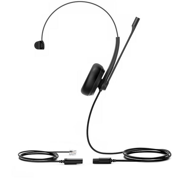Yealink YHS34 Mono náhlavná súprava na jedno ucho s QD-RJ9