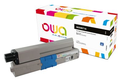 OWA Armor toner kompatibilný s OKI 46508716, 1500st, čierna/black