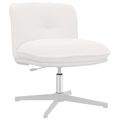 vidaXL Plynový valec kancelárskej stoličky Chróm 261-351 mm Železo