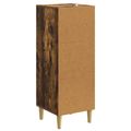vidaXL Zásuvkový kabinet Dymový dub 33 x 34,5 x 90 cm Kompozitné drevo
