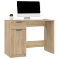 vidaXL Stôl dub somoma 100x50x75 cm spracované drevo
