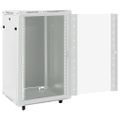 vidaXL 18U Serverová skriňa s otočnými nožičkami 19" IP20 60x60x100 cm