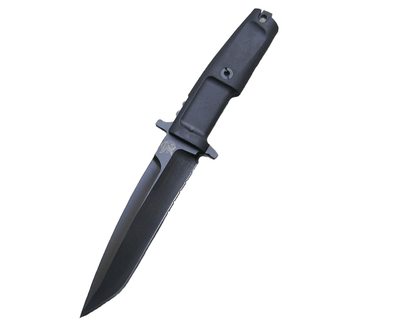 Extrema Ratio 04.1000.0125/BLK COL MOSCHIN BLACK bojová dýka 16cm, čierna, Forprene, puzdro