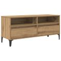vidaXL TV skrinka 100 x 34,5 x 44,5 cm Remeselný dub