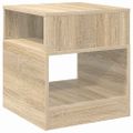 vidaXL Koncový stôl 2 ks Sonoma dub 40,5 x 40 x 45 cm Kompozitné drevo