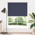 vidaXL Zatemňovacia roleta 164,4x230 cm, šírka látky 160 cm, námornícka modrá