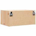 vidaXL Nočný stolík 2 ks Hnedá 50 x 32,5 x 24 cm Borovicový masív