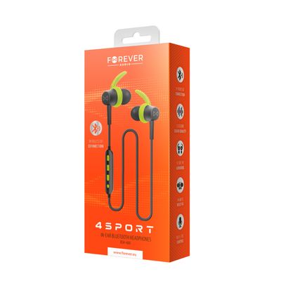 Bluetooth slúchadlá Forever 4Sport BSH-400 zelené