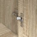 vidaXL Servírovacia skriňa Sonoma 43 x 36 x 75,5 cm Kompozitné drevo