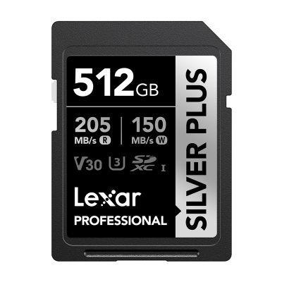 Pamäťová karta Lexar Professional SILVER PLUS SDXC 512 GB