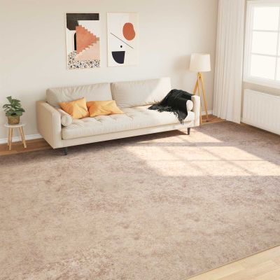 vidaXL Behúň MARSA Béžová 300 x 400 cm Polyester a PVC
