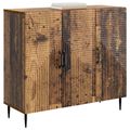 vidaXL Servírovacia skriňa Staré drevo 89 x 34,5 x 80 cm