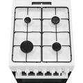 ELECTROLUX Kombinovaný sporák LKK520032W biely