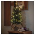 LED stromček, 50 cm, vonkajšia aj vnútorná, teplá biela, časovač
