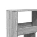vidaXL Deliaca stena sivá sonoma 100x33x125,5 cm kompozitné drevo