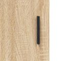 vidaXL Nástenné skrinky 2 ks dub sonoma 69,5x34x90 cm